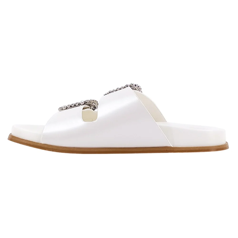 Bridget Rhinestone Sandals - Image 3