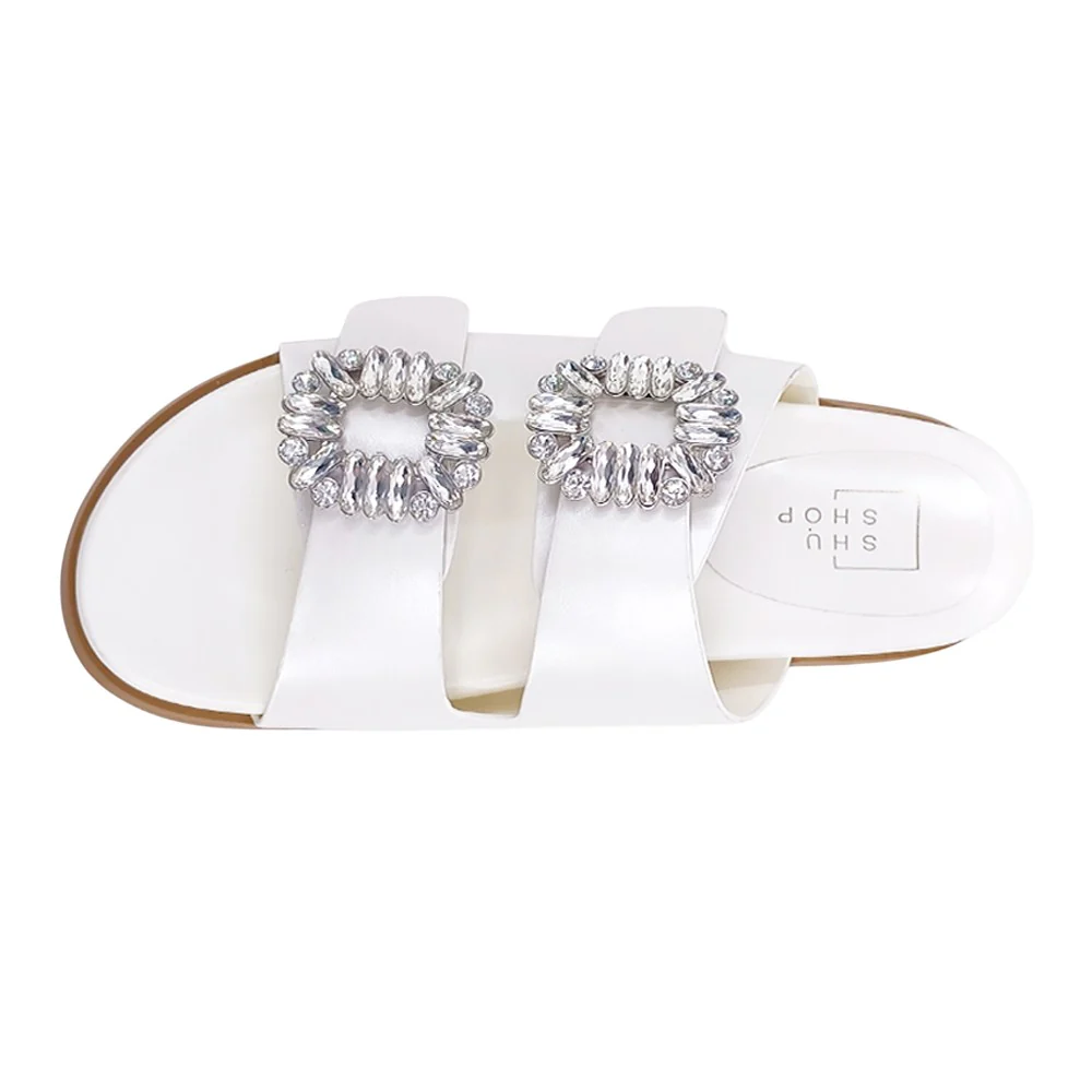 Bridget Rhinestone Sandals - Image 4