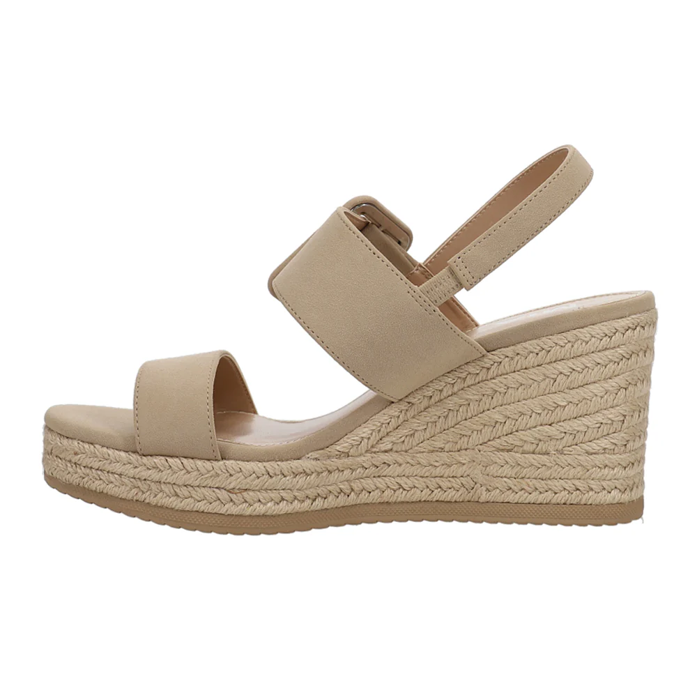 Brooke Espadrille Slingback Wedge Sling Back Sandals - Image 3