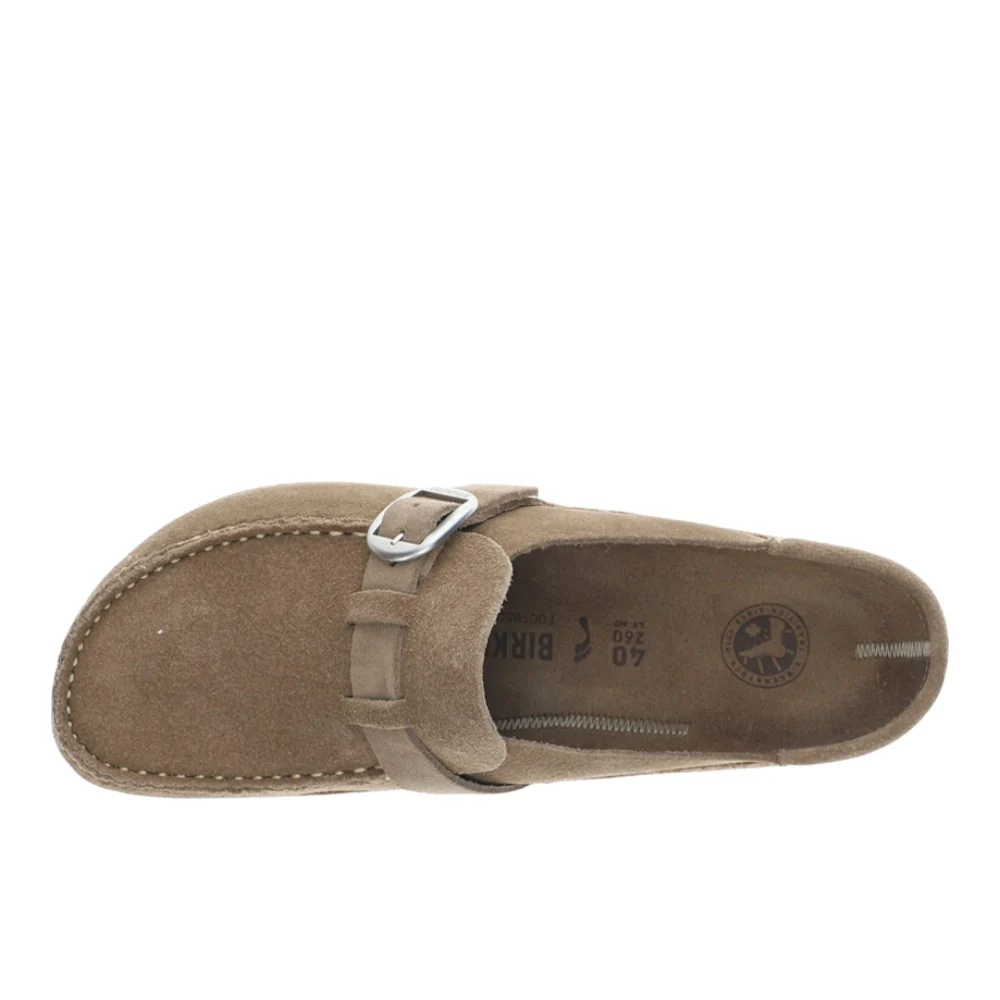 Buckley Suede Leather Clogs - Image 4