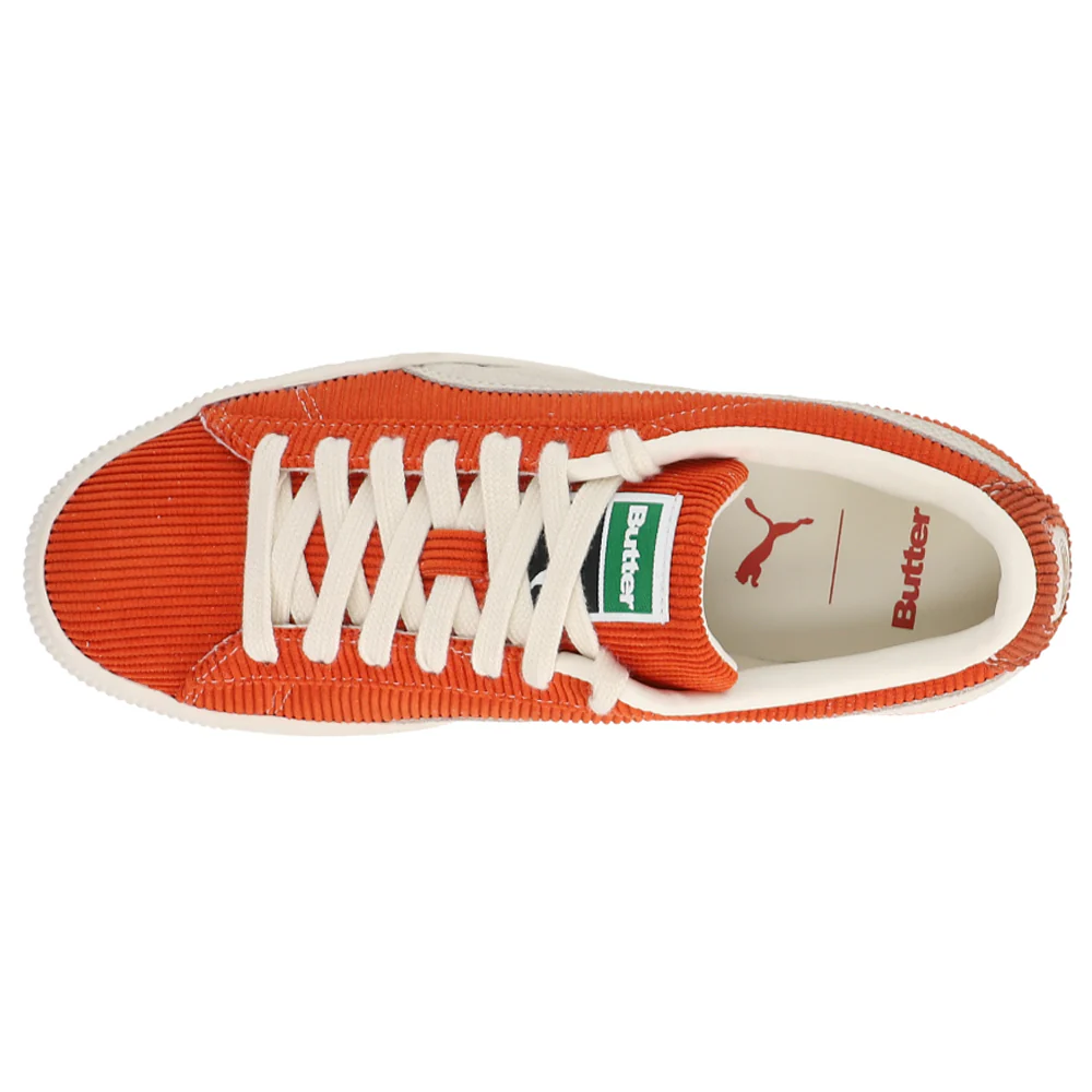 PUMA X BUTTER GOODS Basket Vintage Lace Up Sneakers - Image 4