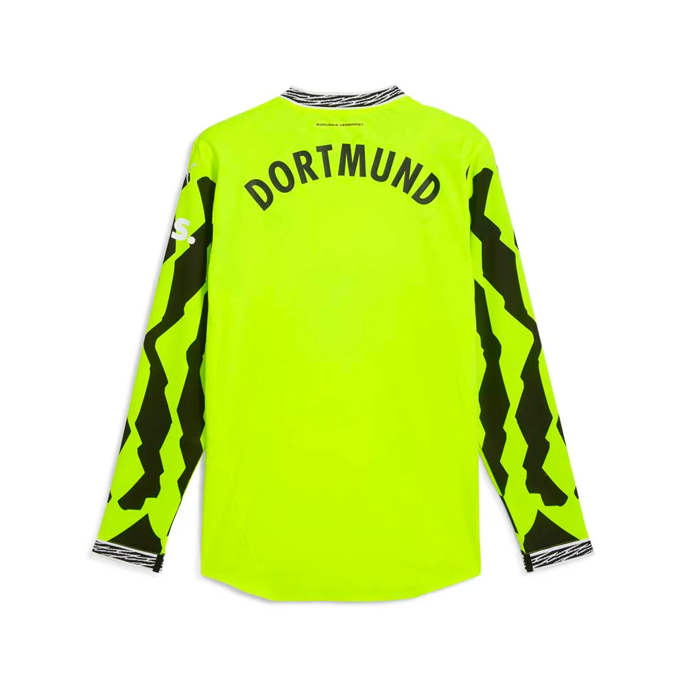BVB Anniversary Authentic V-Neck Long Sleeve Replica Jersey - Image 2