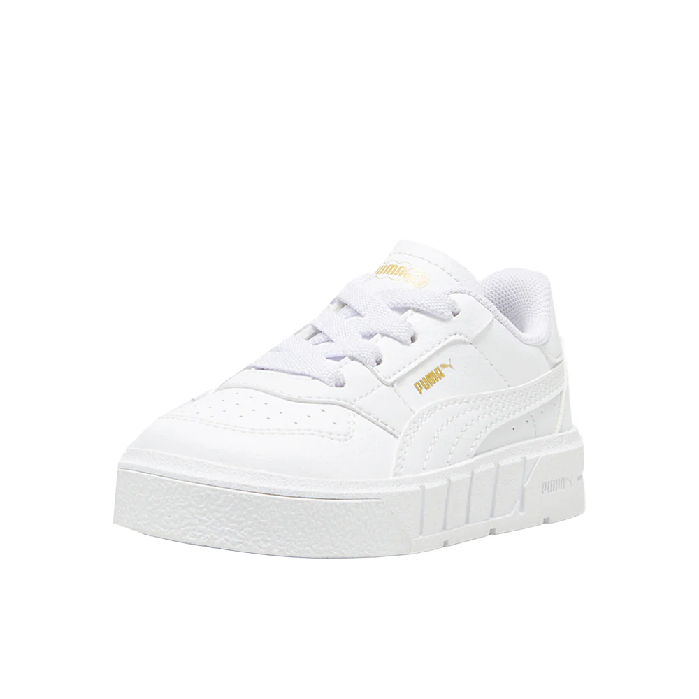 Cali Court Leather Perforated Platform Sneakers (Toddler) - Image 2