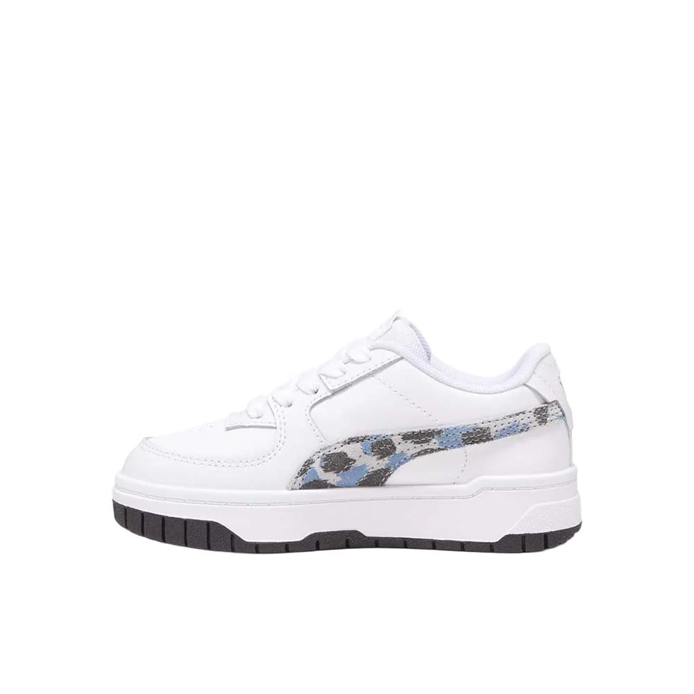 Cali Dream Animal Print Lace Up Sneakers (Little Kid) - Image 3