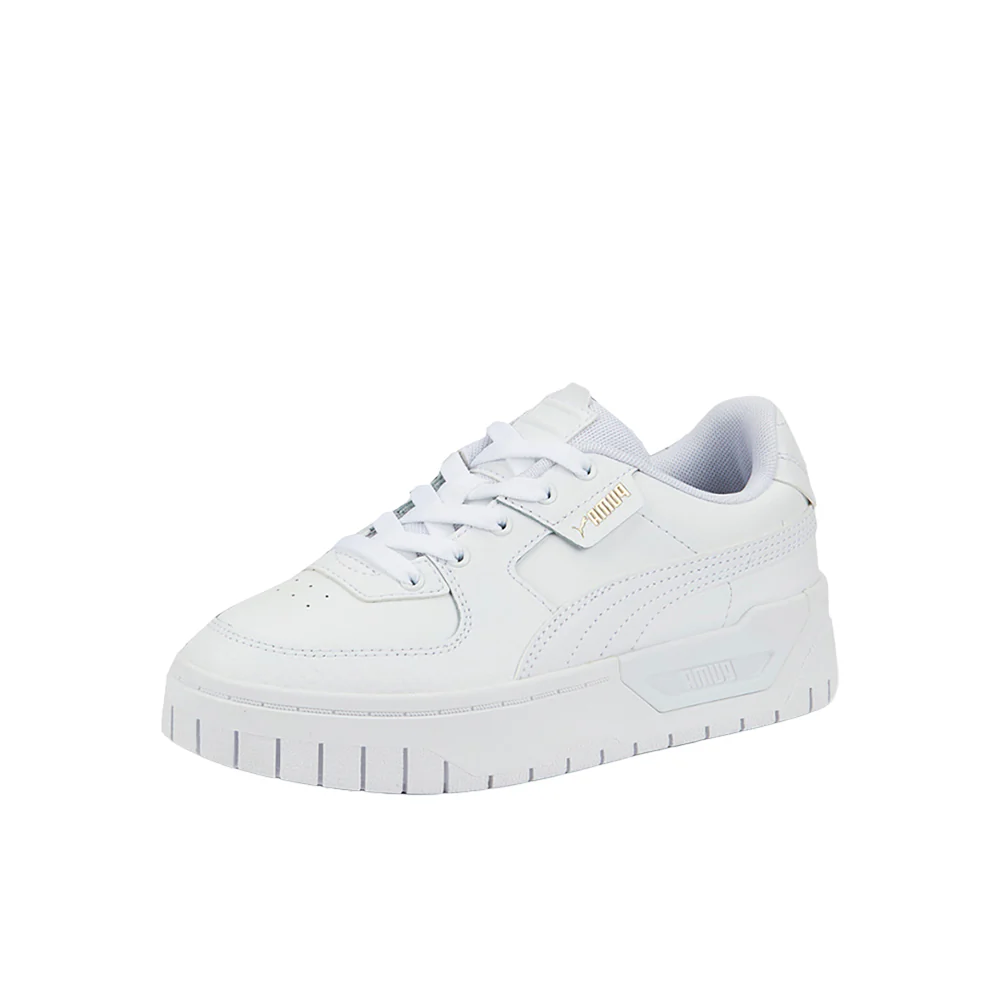 Cali Dream Leather Lace Up Sneakers (Big Kid) - Image 2