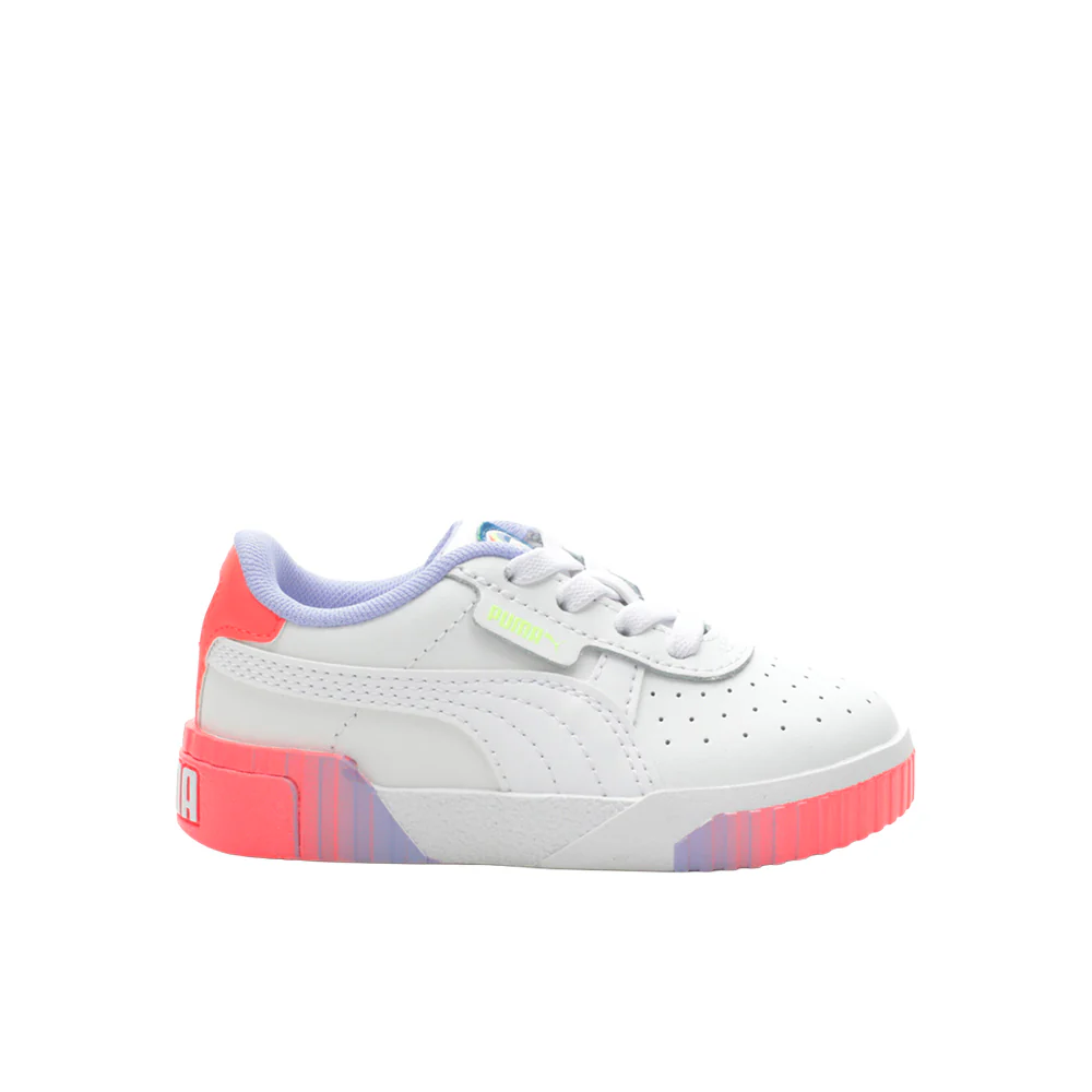 Cali Lollipop Perforated Lace Up Sneakers (Toddler)