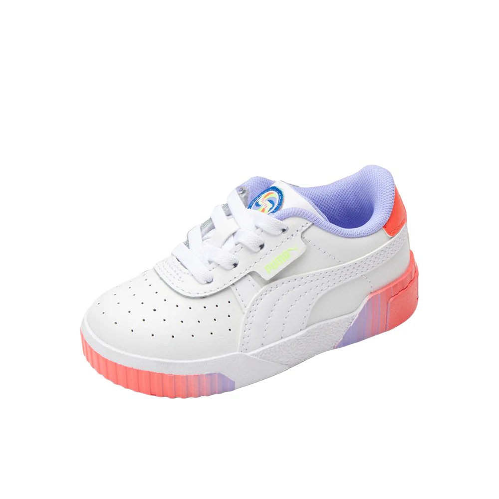Cali Lollipop Perforated Lace Up Sneakers (Toddler) - Image 2