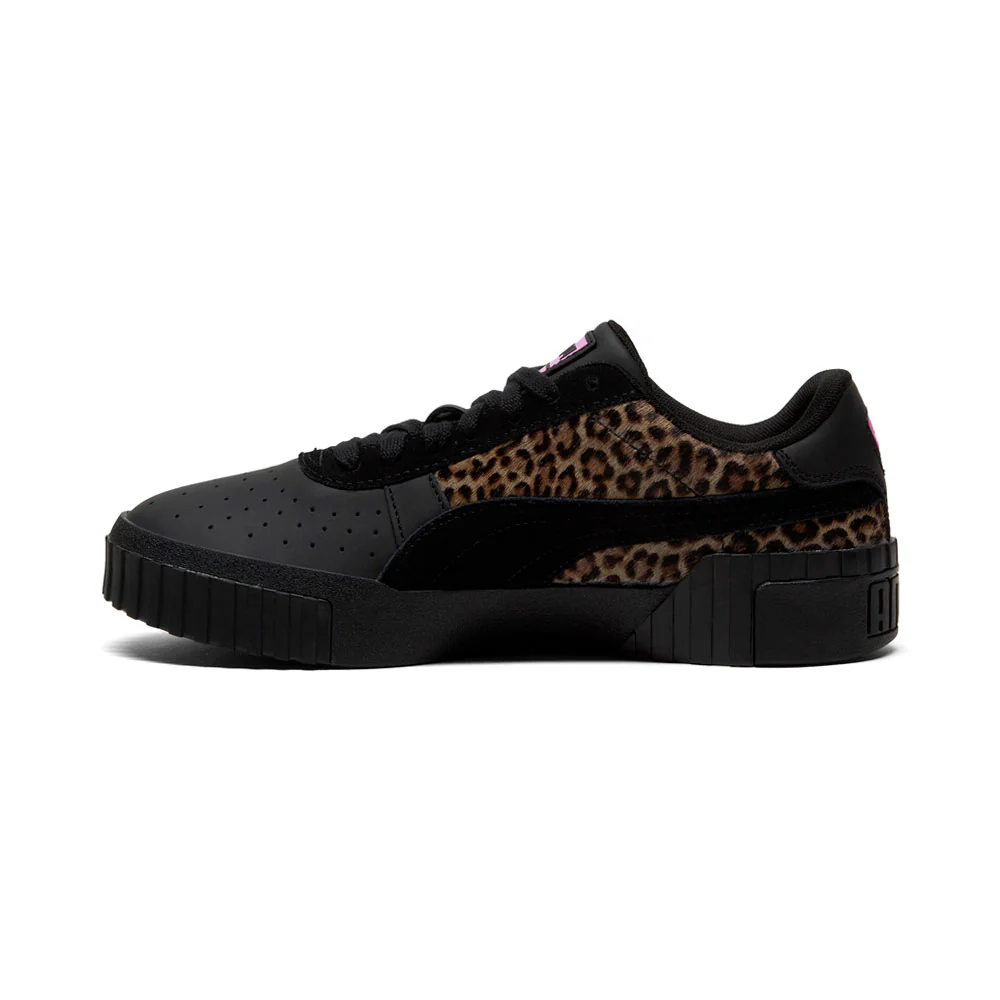 Cali OG Animal Print Cheetah Lace Up Sneakers - Image 3