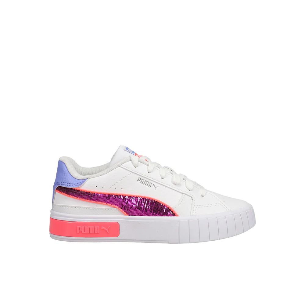 Cali Star Glitzy Lace Up Sneakers (Little Kid-Big Kid)
