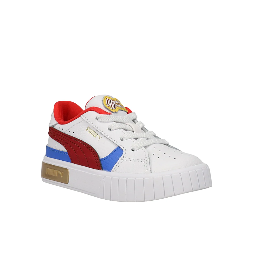 Cali Star W.W Perforated Lace Up Sneakers (Toddler) - Image 2