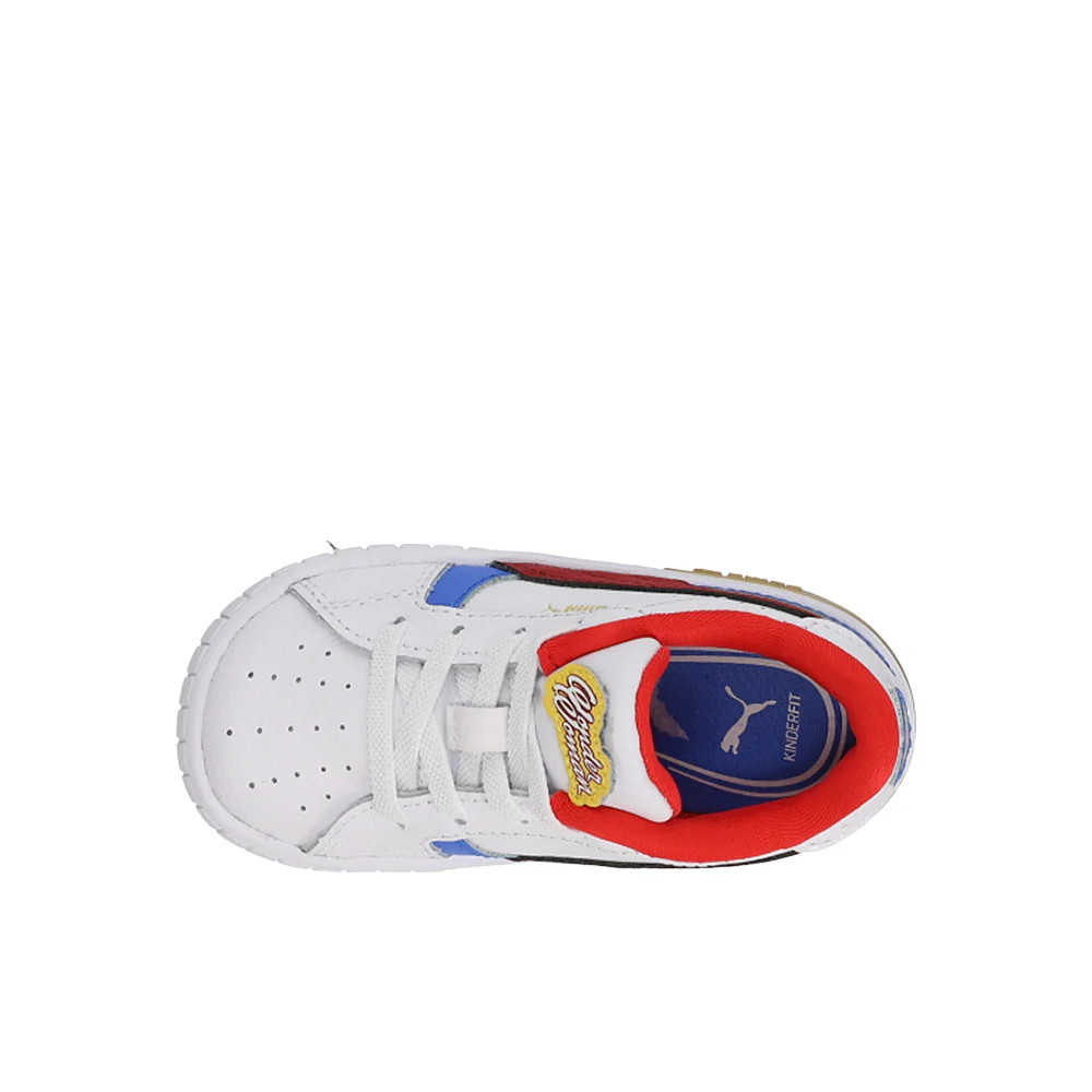 Cali Star W.W Perforated Lace Up Sneakers (Toddler) - Image 4