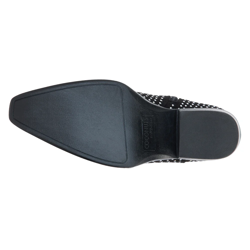 Calistoga Studded Pointed Toe Zippered Cowboy Booties - Image 5