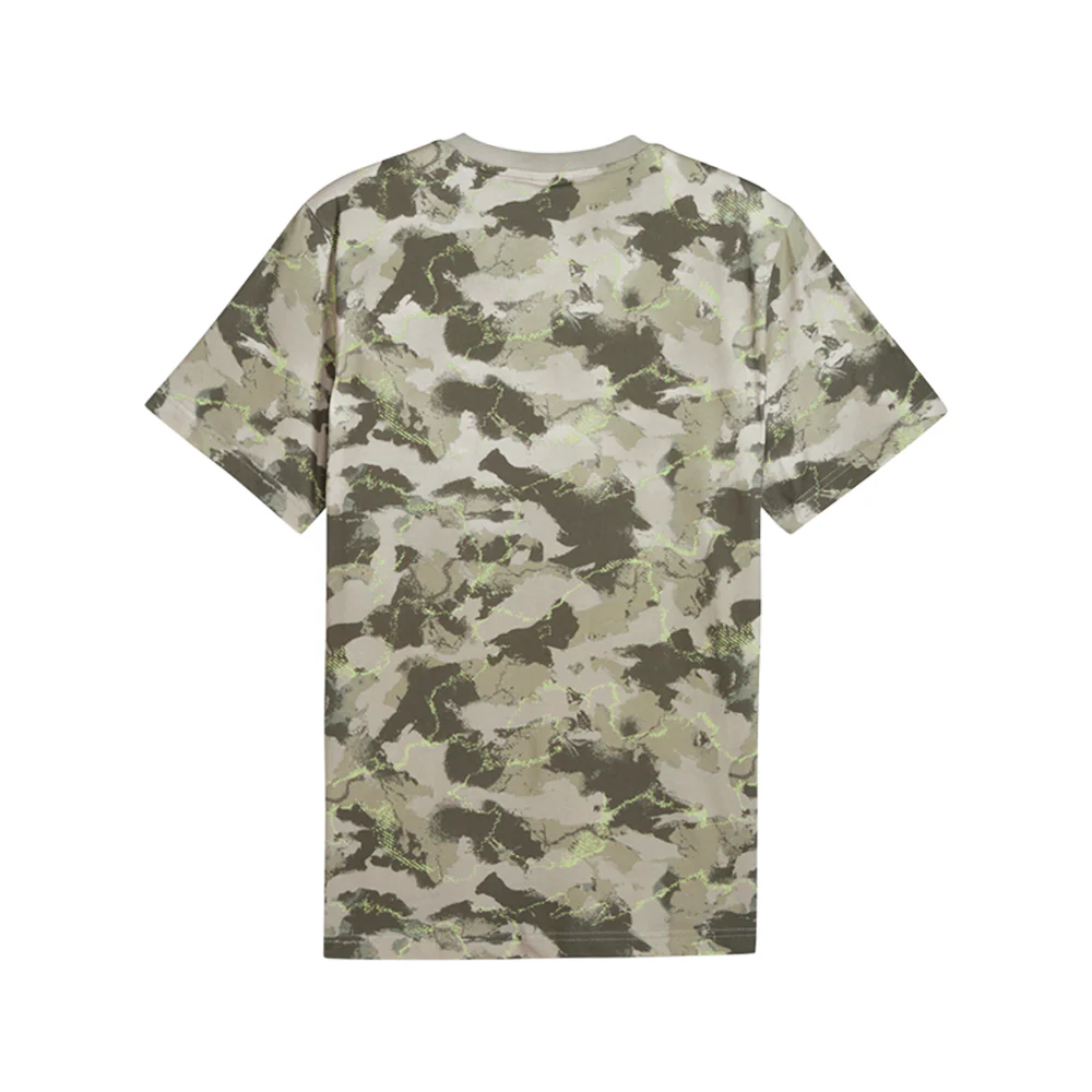 Camo All Over Print Crew Neck Short Sleeve T-Shirt - Image 2