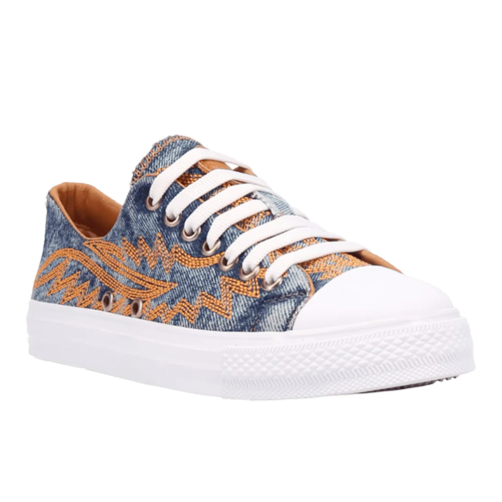 Campus Embroidered Lace Up Sneakers - Image 2