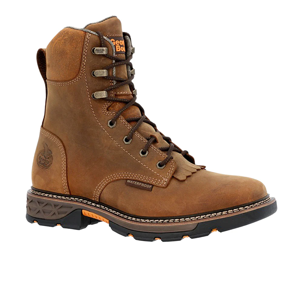 Carbo-Tec FLX 8 inch Lace UP Waterproof Square Toe Work Boots - Image 2