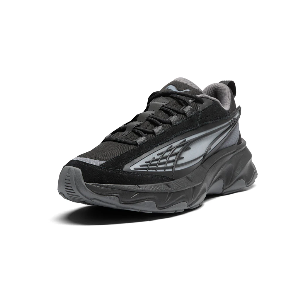Carbon Particle Lace Up Sneakers - Image 2