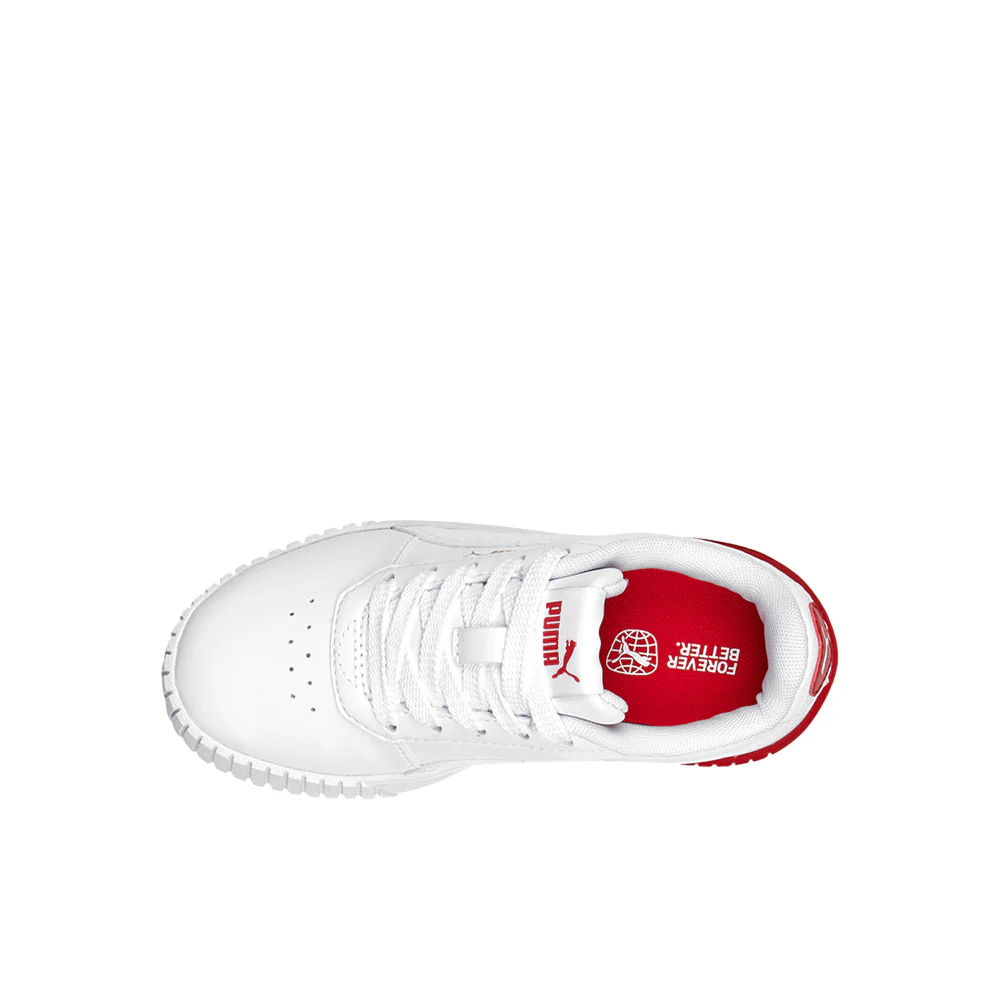 Carina 2.0 Red Thread Lace Up Sneakers (Little Kid) - Image 4