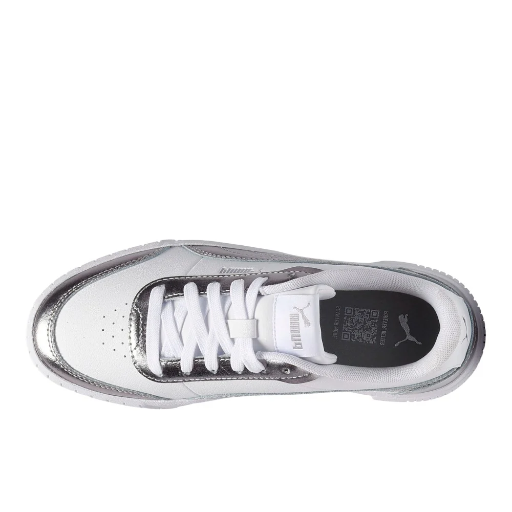 Carina Mia Metallic Lace Up Sneakers - Image 4