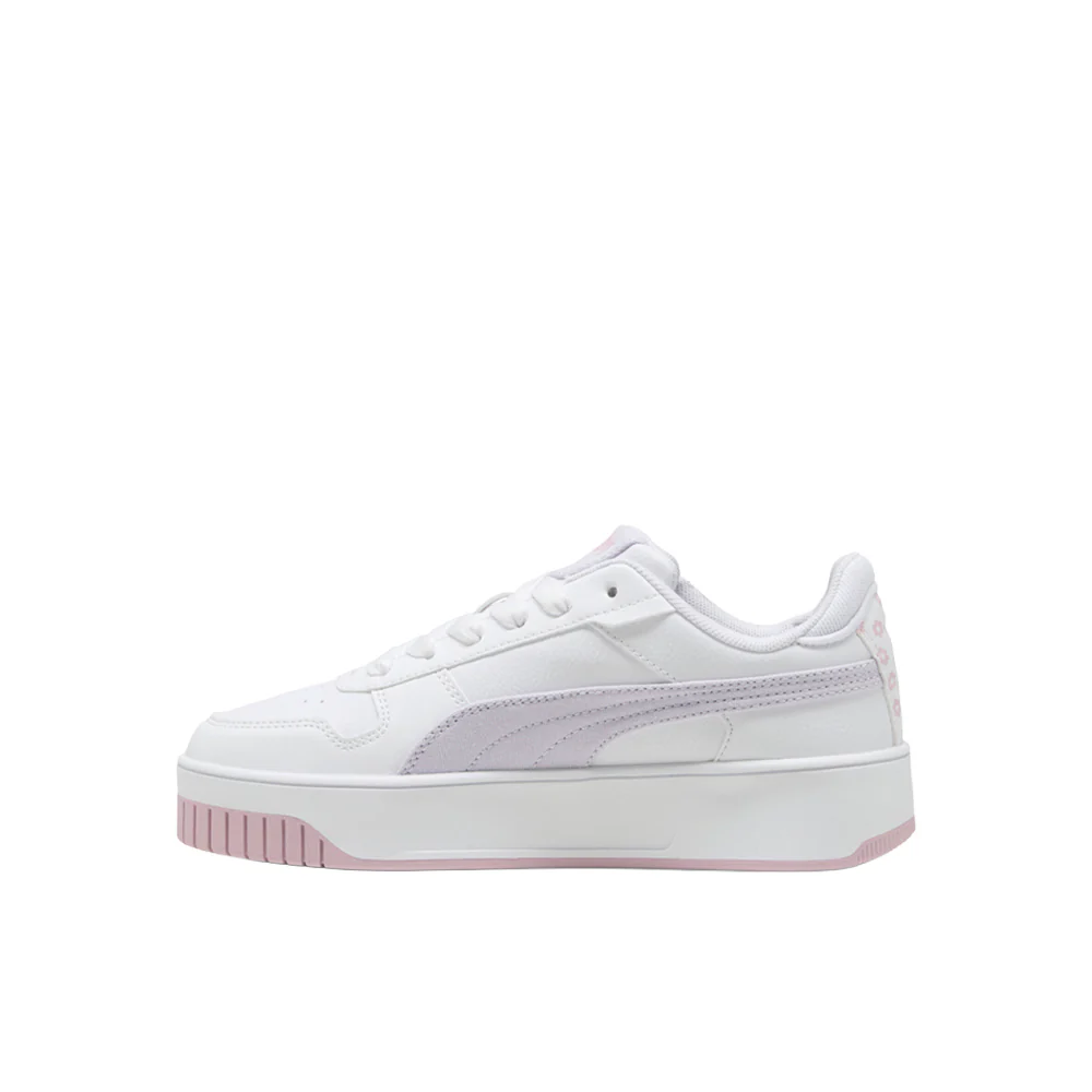 Carina Street Beach Florals Lace Up Sneakers (Big Kid) - Image 3