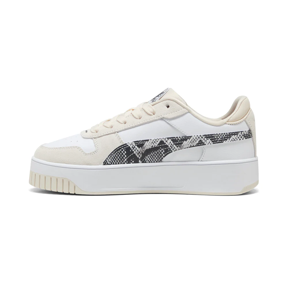 Carina Street Snake Lace Up Sneakers - Image 3
