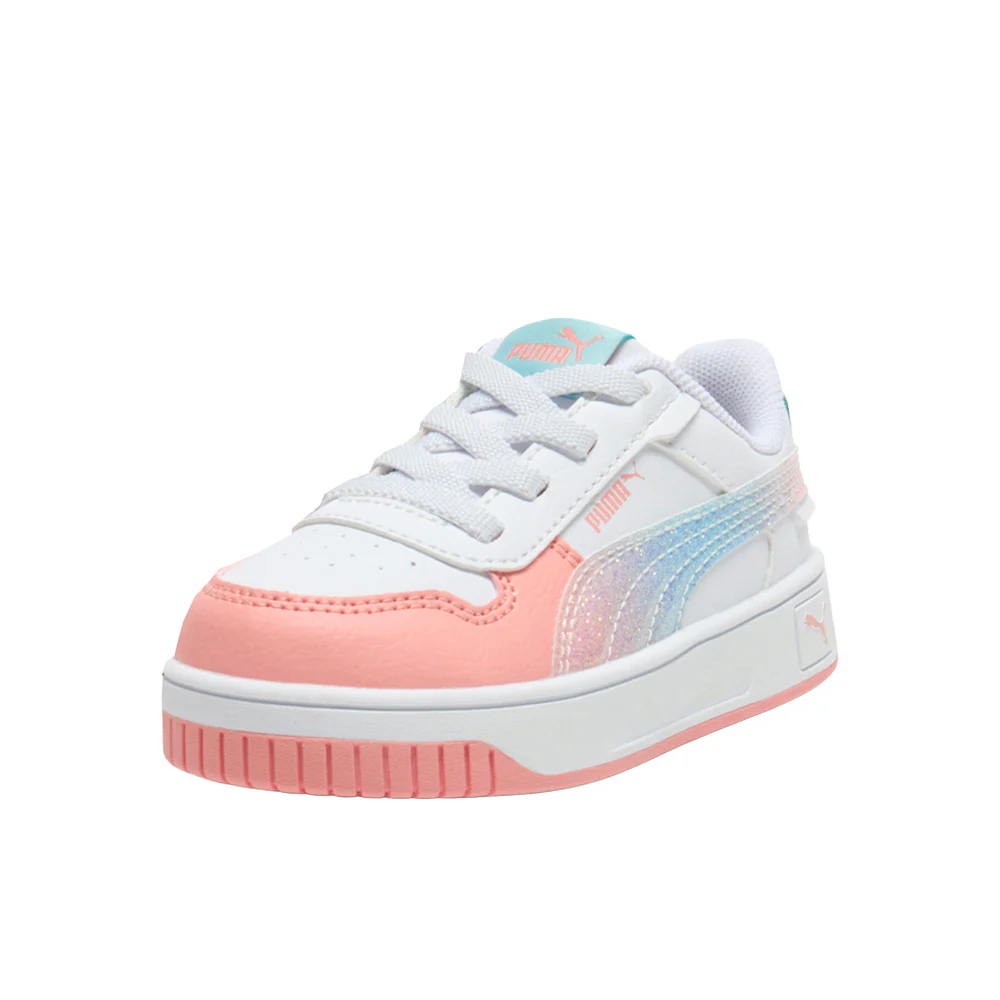 Carina Street Sparkle Fade Lace Up Sneakers (Big Kid) - Image 2