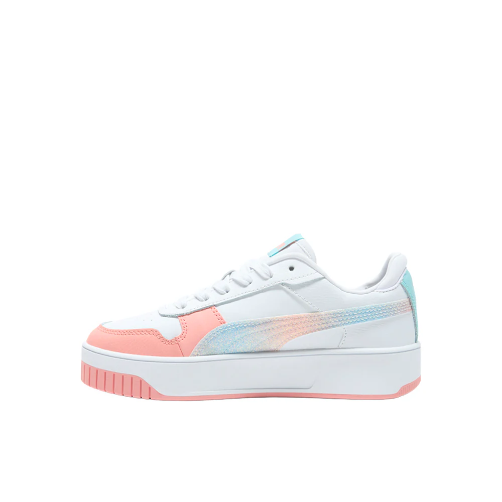 Carina Street Sparkle Fade Lace Up Sneakers (Big Kid) - Image 3