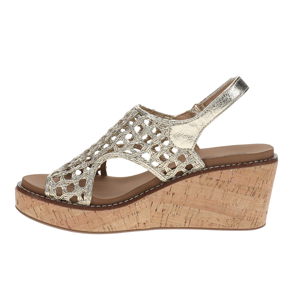 Carley Wedge Slingback Sandals - Image 3
