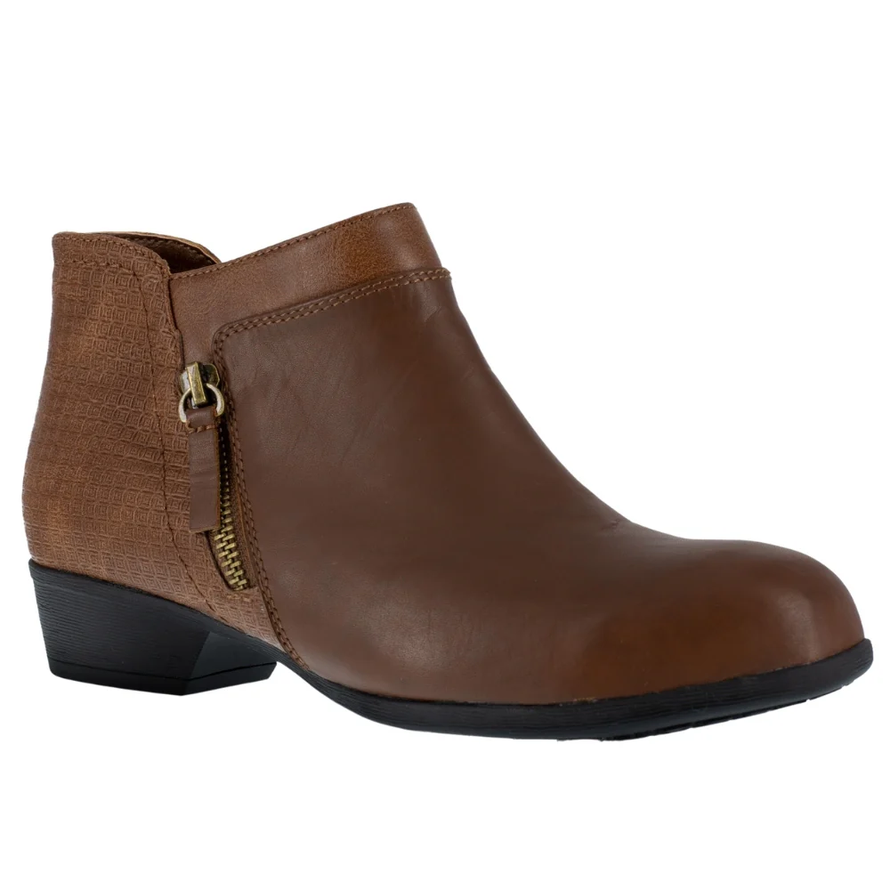 Carly 6 inch Zippered Electrical Hazard Alloy Toe Work Boots - Image 2