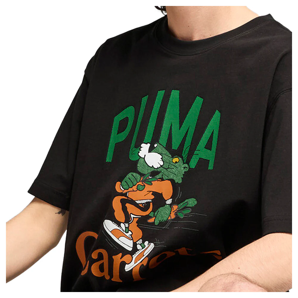 Carrots X Graphic Crew Neck Short Sleeve T-Shirt - Image 5
