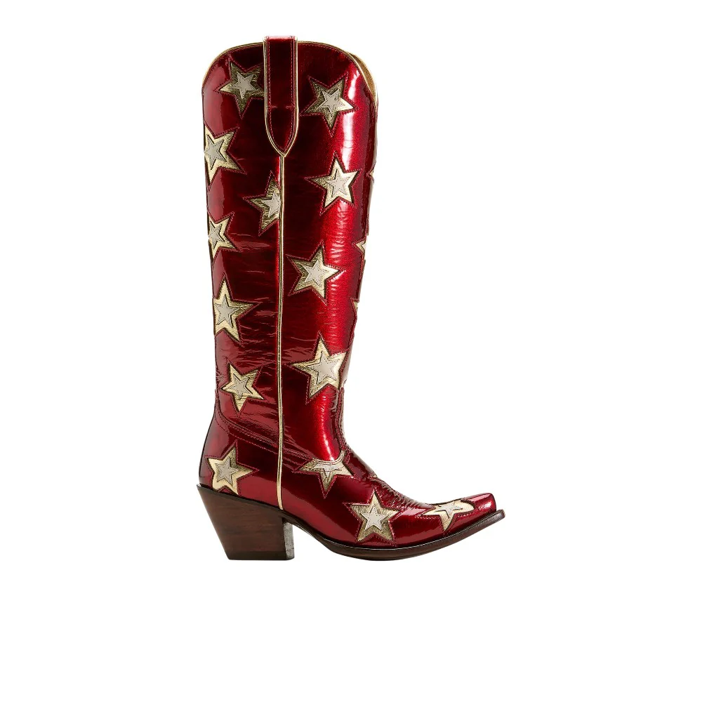 Casanova Star Snip Toe Pull On Boots