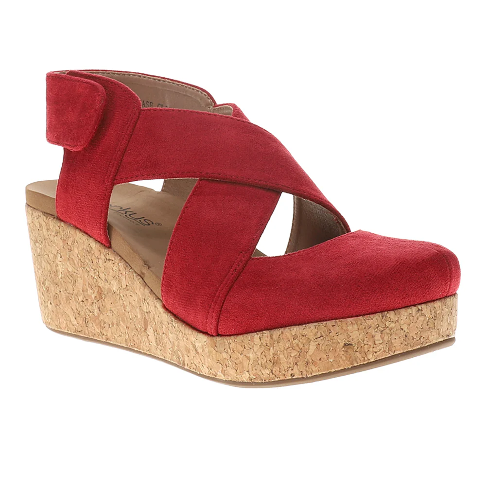 Case Closed Wedge Sandals - Image 2