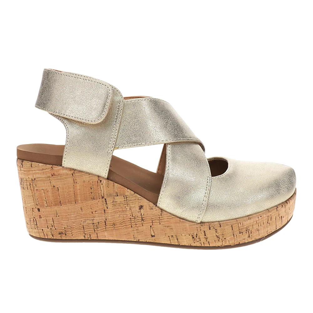Case Closed Wedge Sandals