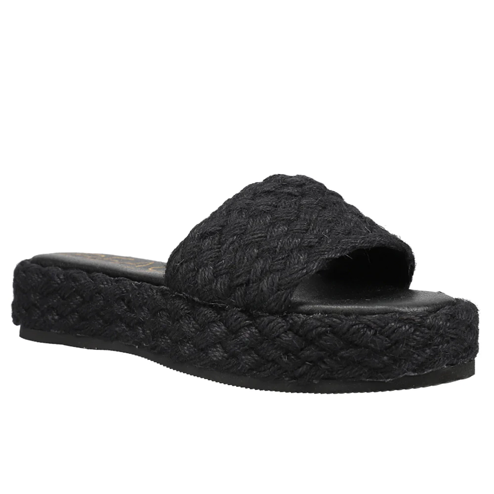 Caspia Espadrille Platform Slide Sandals - Image 2