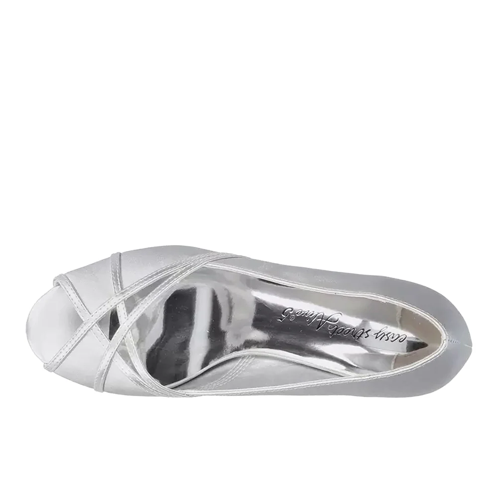 Celeste Peep Toe Kitten Heel Pumps - Image 4