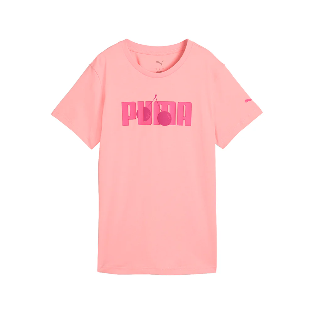 Cherry Graphic Crew Neck Short Sleeve T-Shirt