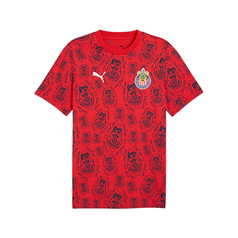 Chivas ftblCULTURE Graphic Crew Neck Short Sleeve Athletic T-Shirt