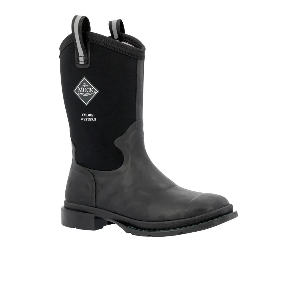 Chore Mid 12 Inch Waterproof Soft Toe Work Boots - Image 2