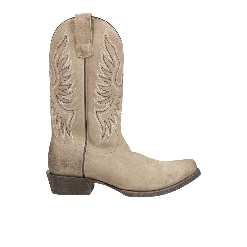 Circuit High Steeper Embroidered Square Toe Pull On Cowboy Boots
