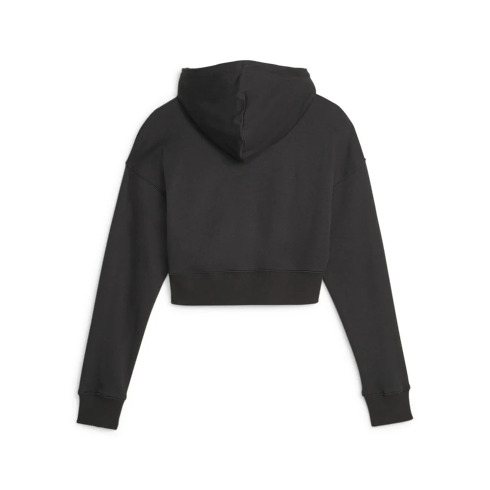 Classics Cropped Drawstring Pullover Hoodie - Image 2