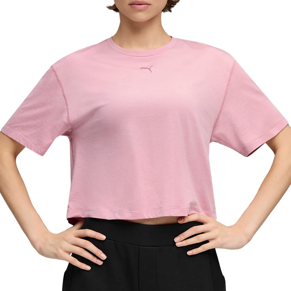 Cloudspun Relaxed Crew Neck Short Sleeve Athletic T-Shirt - Image 3