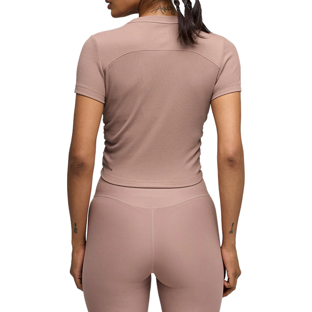 Cloudspun Rib Crew Neck Short Sleeve Athletic T-Shirt - Image 4
