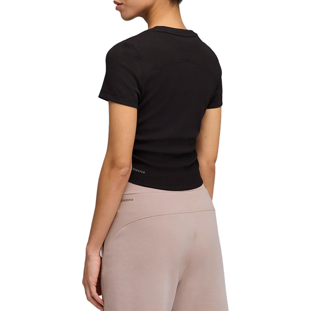 Cloudspun Rib Crew Neck Short Sleeve Athletic T-Shirt - Image 4