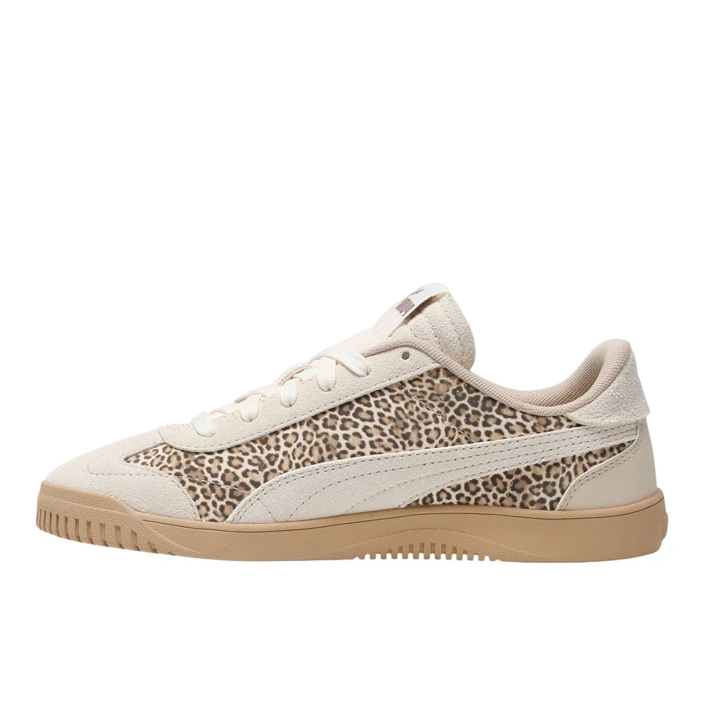 Club 5V5 Animal Print Lace Up Sneakers - Image 3