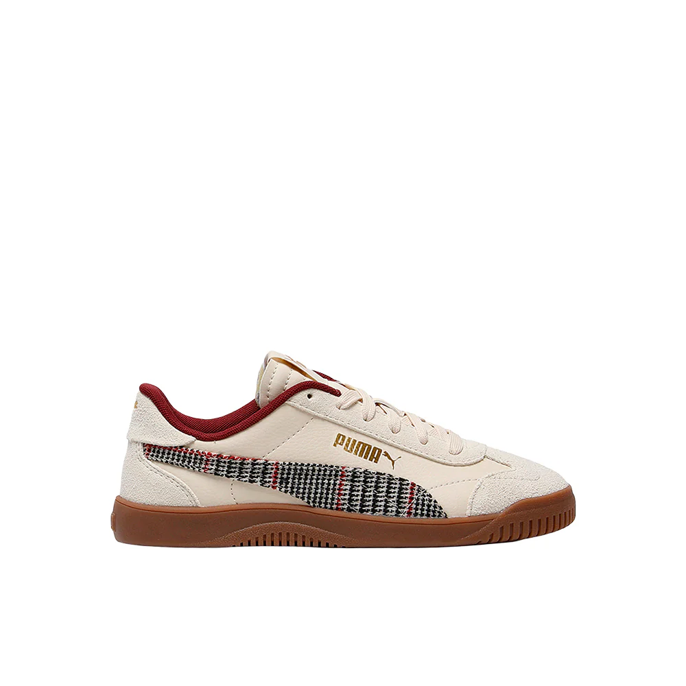 Club 5V5 Plaid Lace Up Shoes (Big Kid)