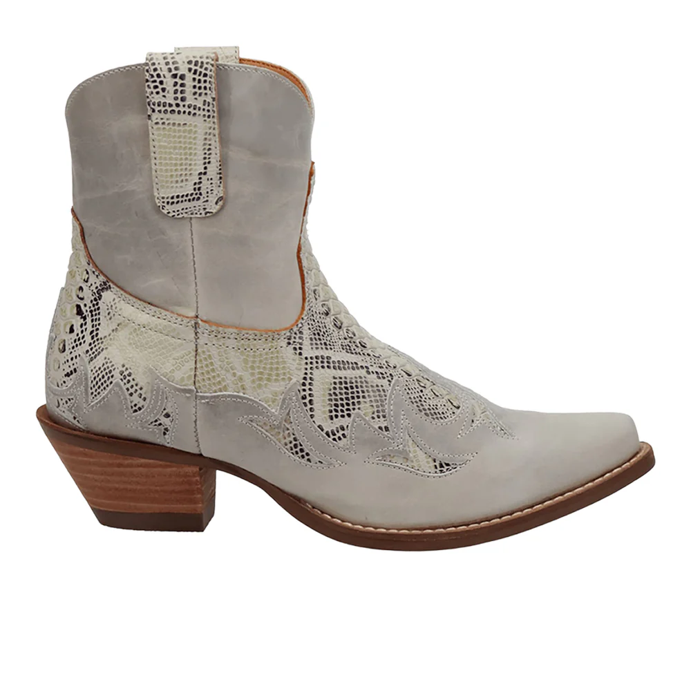 Cobra Kiss Leather Booties