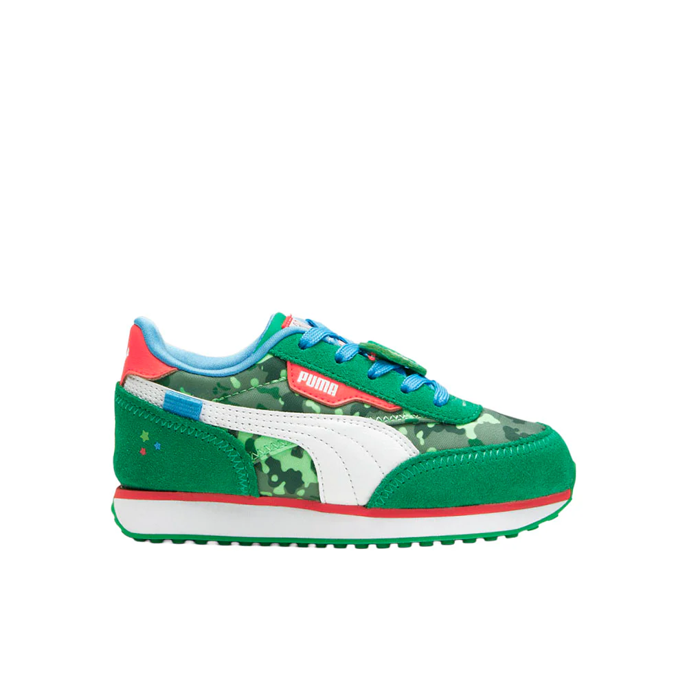 PUMA X COCOMELON Future Rider Lace Up Sneakers (Little Kid)