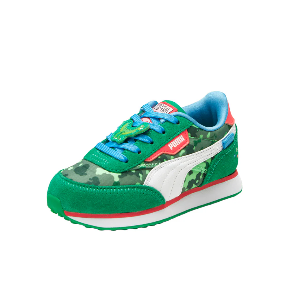 PUMA X COCOMELON Future Rider Lace Up Sneakers (Little Kid) - Image 2