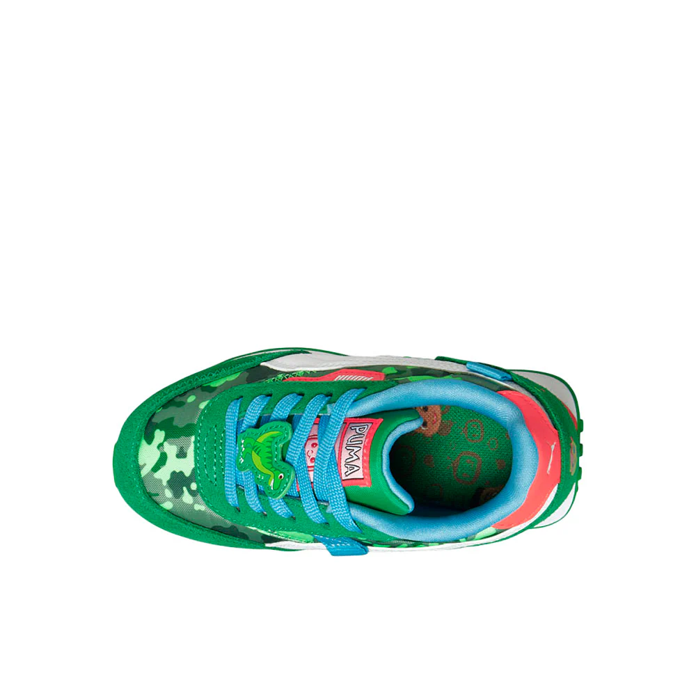 PUMA X COCOMELON Future Rider Lace Up Sneakers (Little Kid) - Image 4