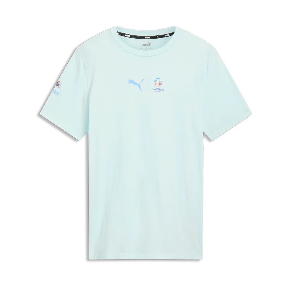 Conmebol Copa Argentina Graphic Crew Neck Short Sleeve T-Shirt