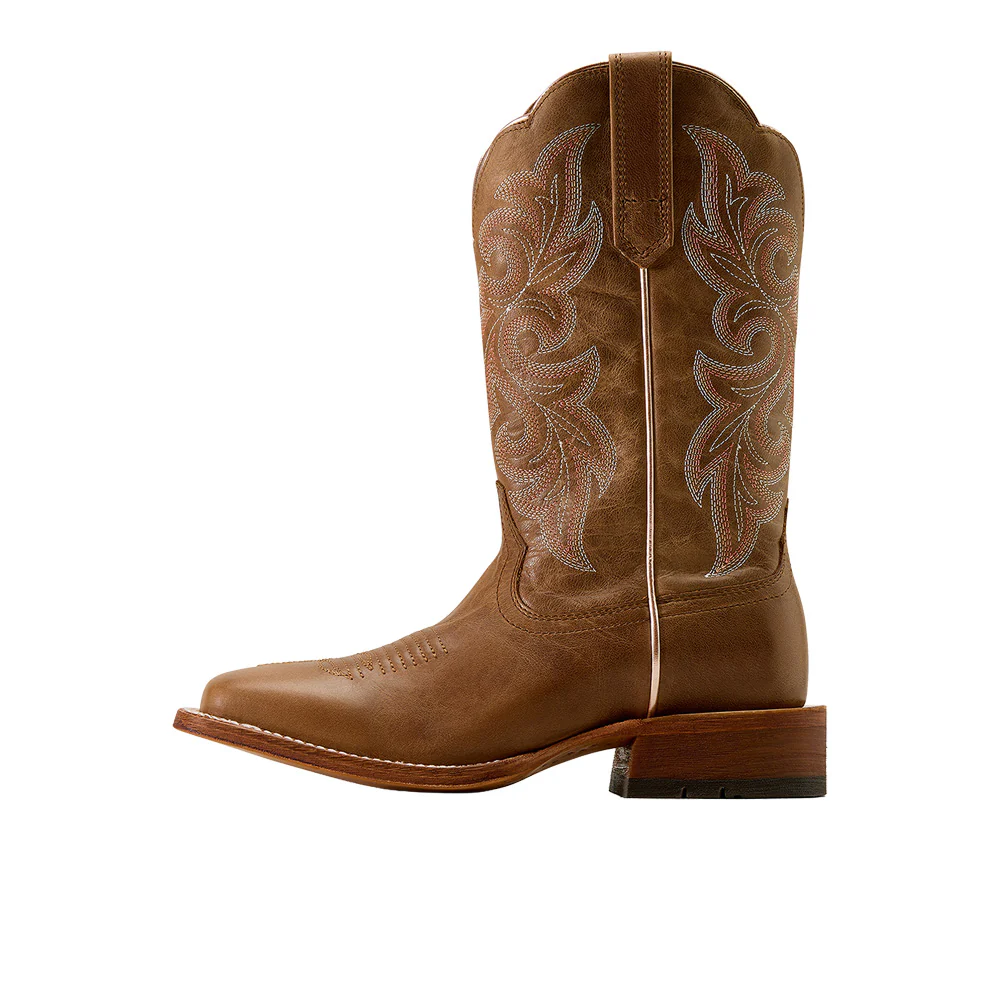 County Lane Wide Square Toe Pull On Cowboy Boots - Image 3